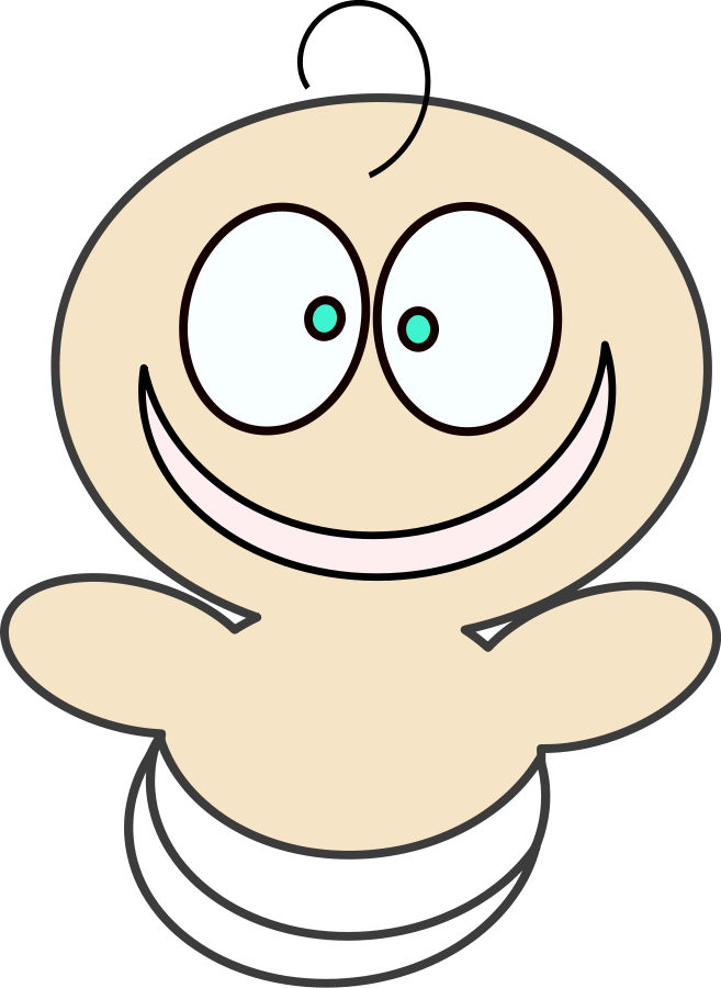 Wink Smiley Eye Clip Art - Emot Ekspresi Wajah Untuk Bayi - Png Download (657x900), Png Download