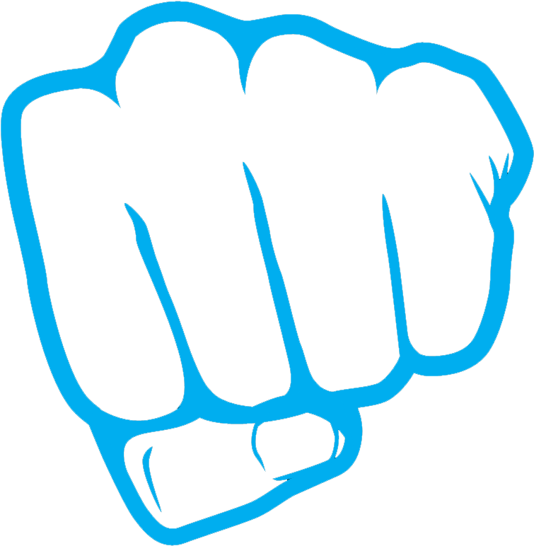 Fist Clipart Boom - Bet You Cant Like - Png Download (755x772), Png Download