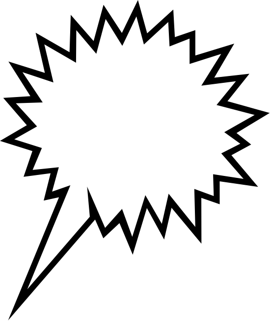 Number 4 Pop Art Clipart (550x655), Png Download