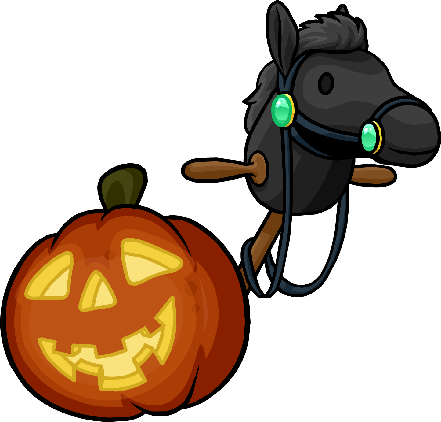 Club Penguin Rewritten Wiki - Jack-o'-lantern Clipart (1445x1380), Png Download