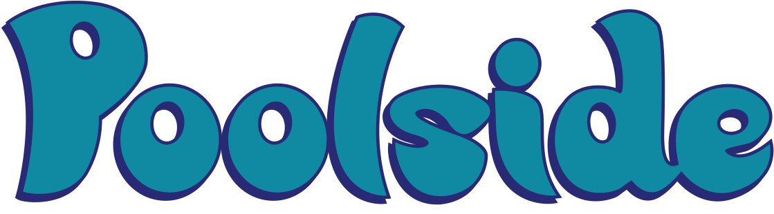 Poolside Logo Clipart (1346x320), Png Download