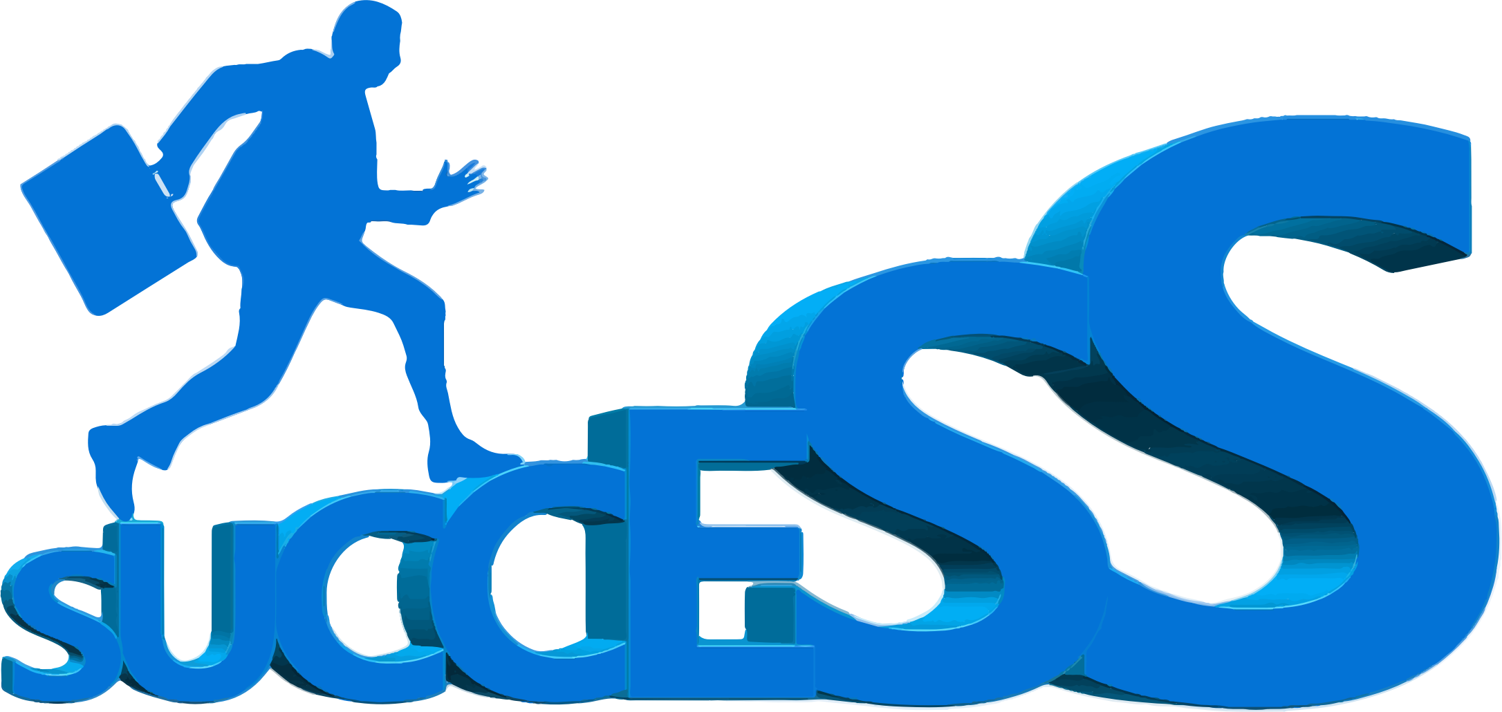 Success Free Download Png Png Download - Success Clipart Png Transparent Png (2172x1030), Png Download