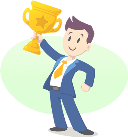 Customer Success Factors - Cartoon Clipart (1000x500), Png Download