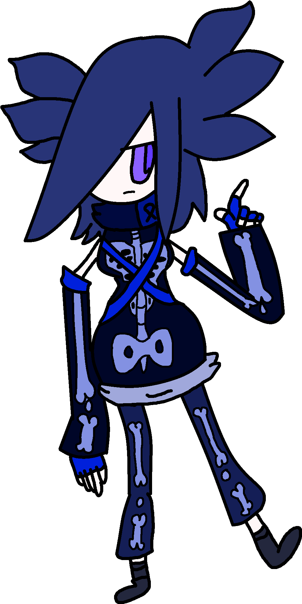 Xray Clipart Female - Cartoon - Png Download (1253x2063), Png Download