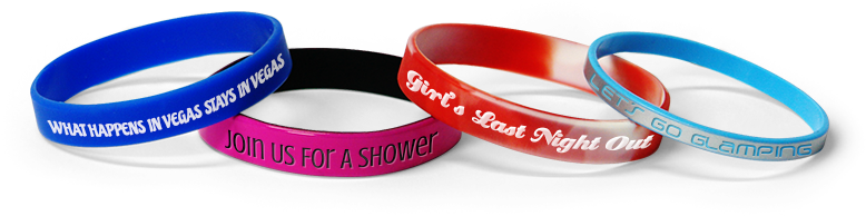Bachelorette Wristbands - Bangle Clipart (800x446), Png Download