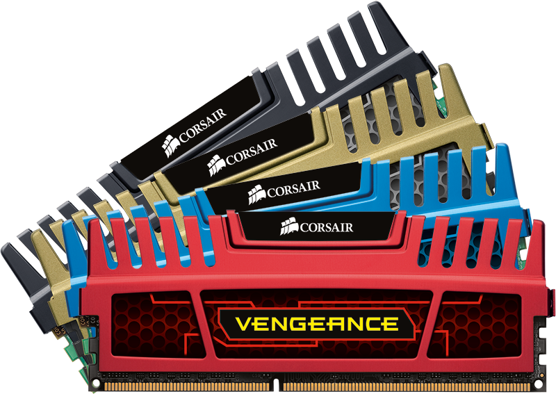 Gaming Ram Png Clipart - Corsair Vengeance Ddr3 8gb 1866mhz Transparent Png (800x567), Png Download