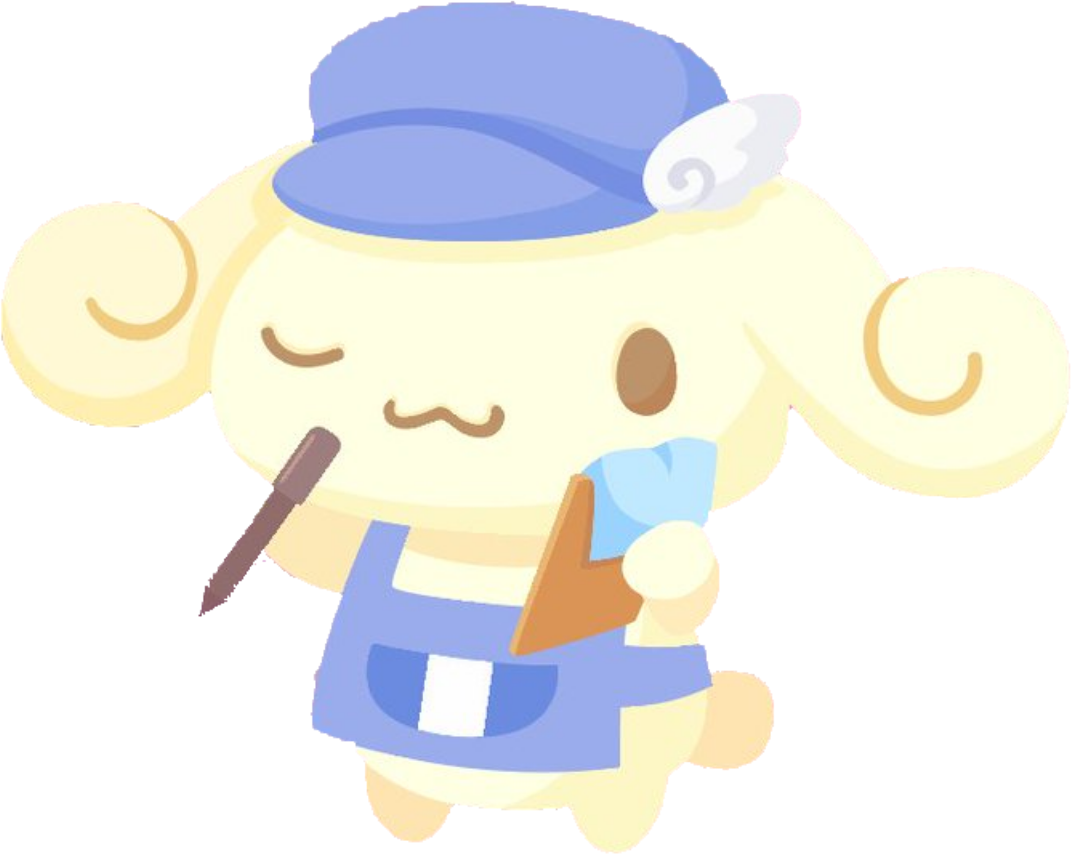 #cinnamonroll #espresso #waiter #cafe - Cartoon Clipart (2289x1759), Png Download