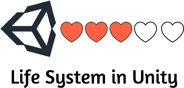 Life System In Unity - Unity 3d Clipart (820x450), Png Download