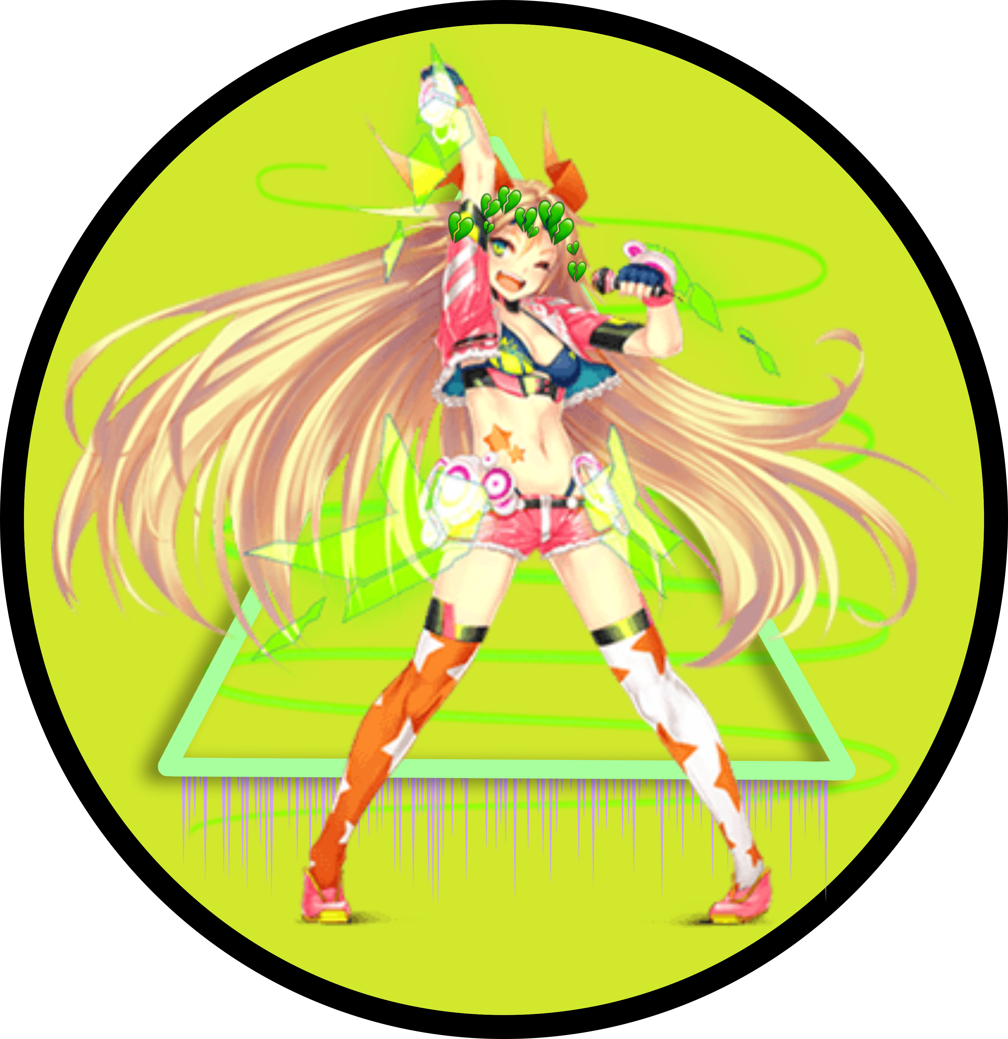Unity Chan Sticker - Unity Chan Vocaloid Clipart (3411x3517), Png Download