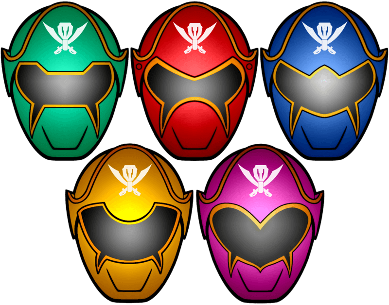 Power Rangers Logo Png Clipart - Power Rangers Face Mask Transparent Png (800x628), Png Download