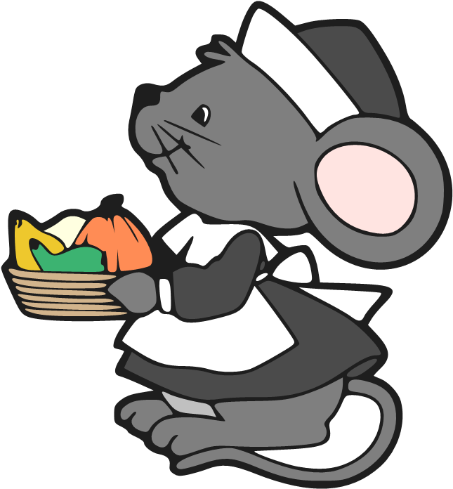 Beanie"s Tag You"re It - Pilgrim Mouse Clipart - Png Download (671x733), Png Download