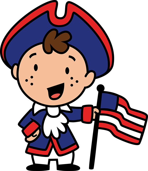 Patriot Clip Art Cute - Png Download (600x691), Png Download