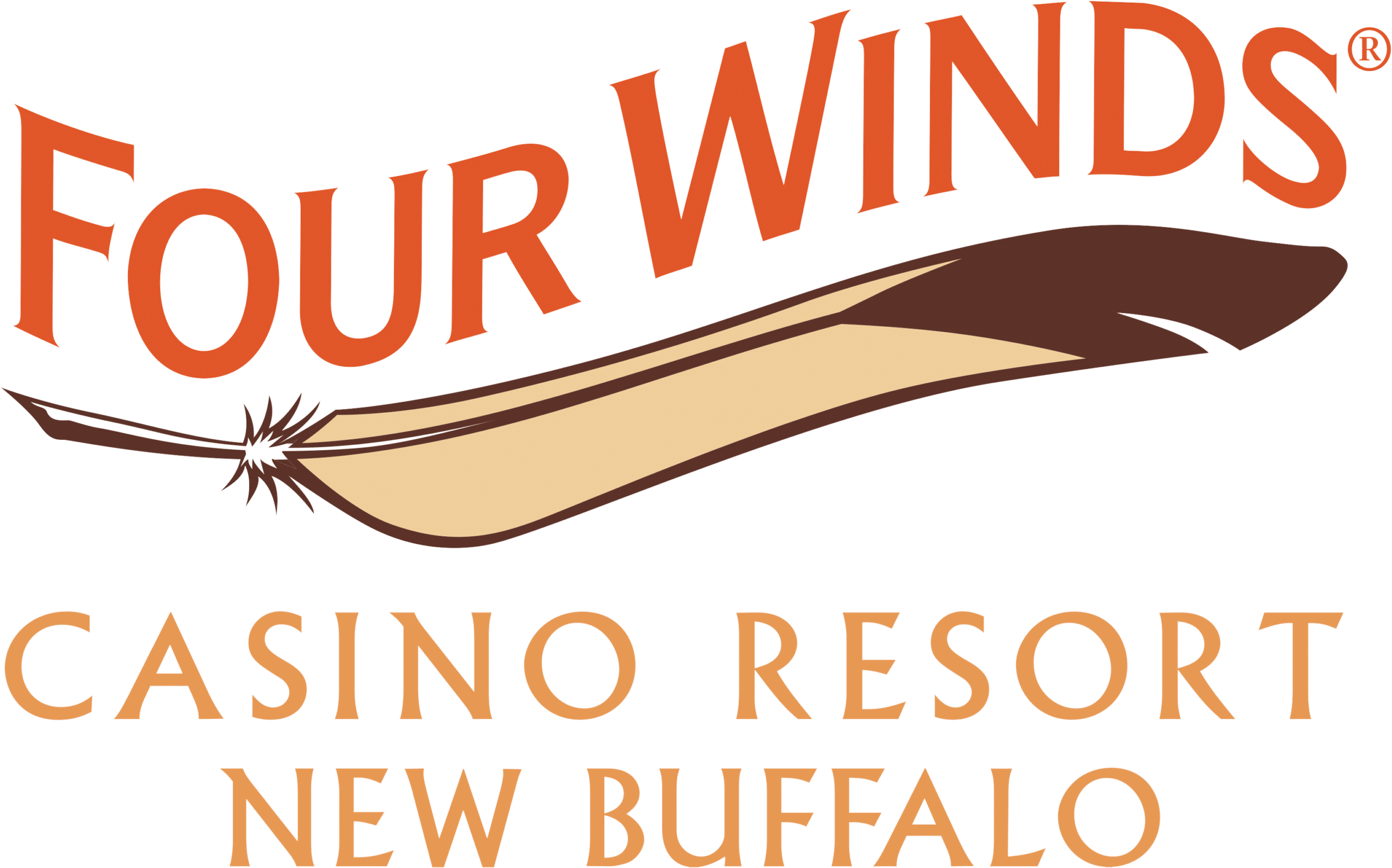 Four Winds Casino Resort Logo Clipart (2560x1596), Png Download