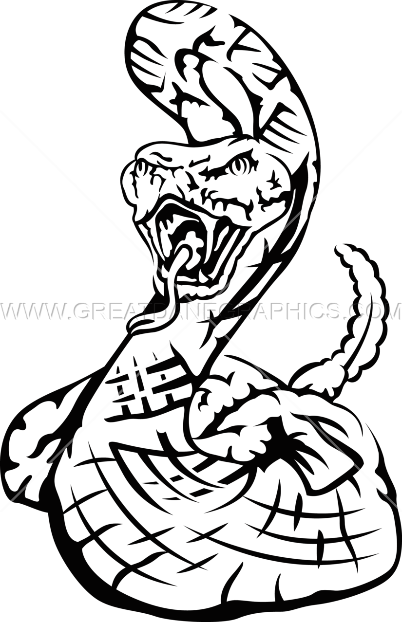 Collection Of Free Rattlesnake Drawing Line Download - Line Art Snakes Rattle Clipart (825x1278), Png Download