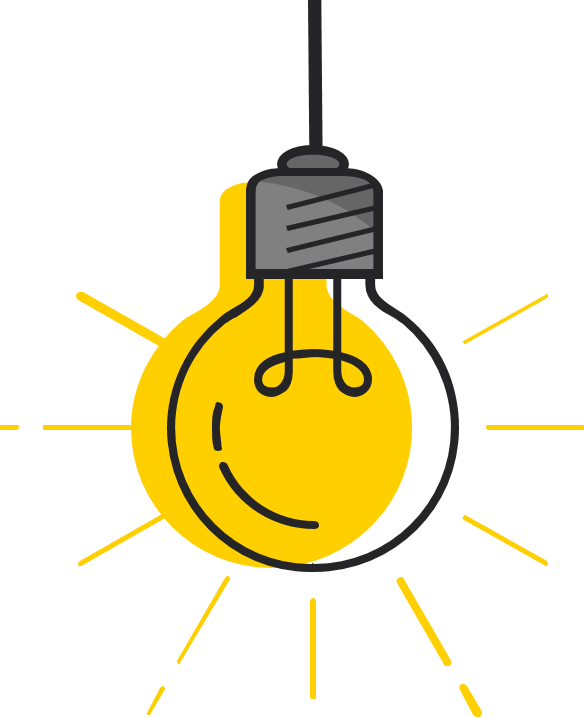 Light Bulb - Future Directions Research Clipart - Png Download (584x718), Png Download