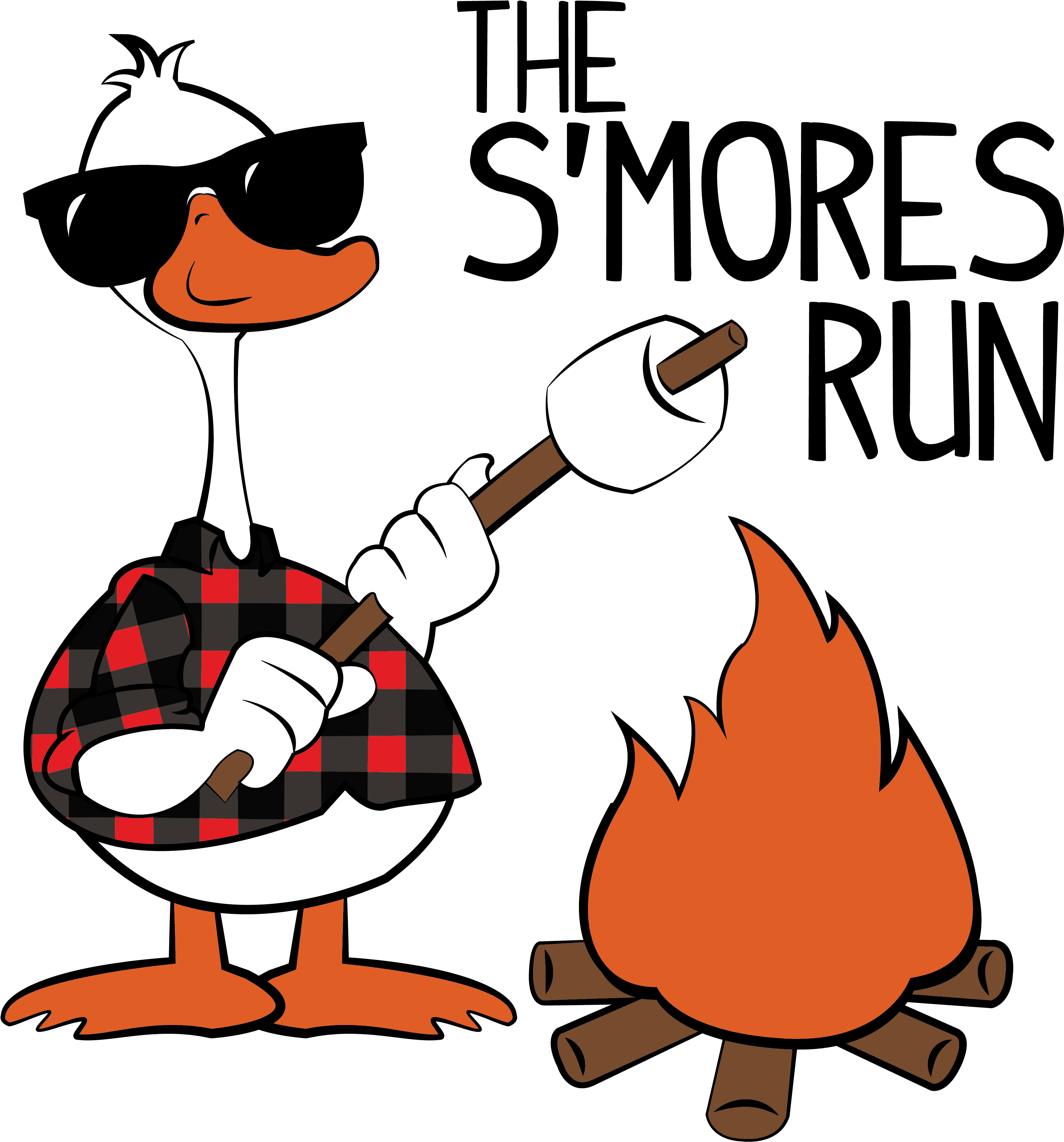 Transparent Smores Clipart - Cartoon - Png Download (3196x3430), Png Download