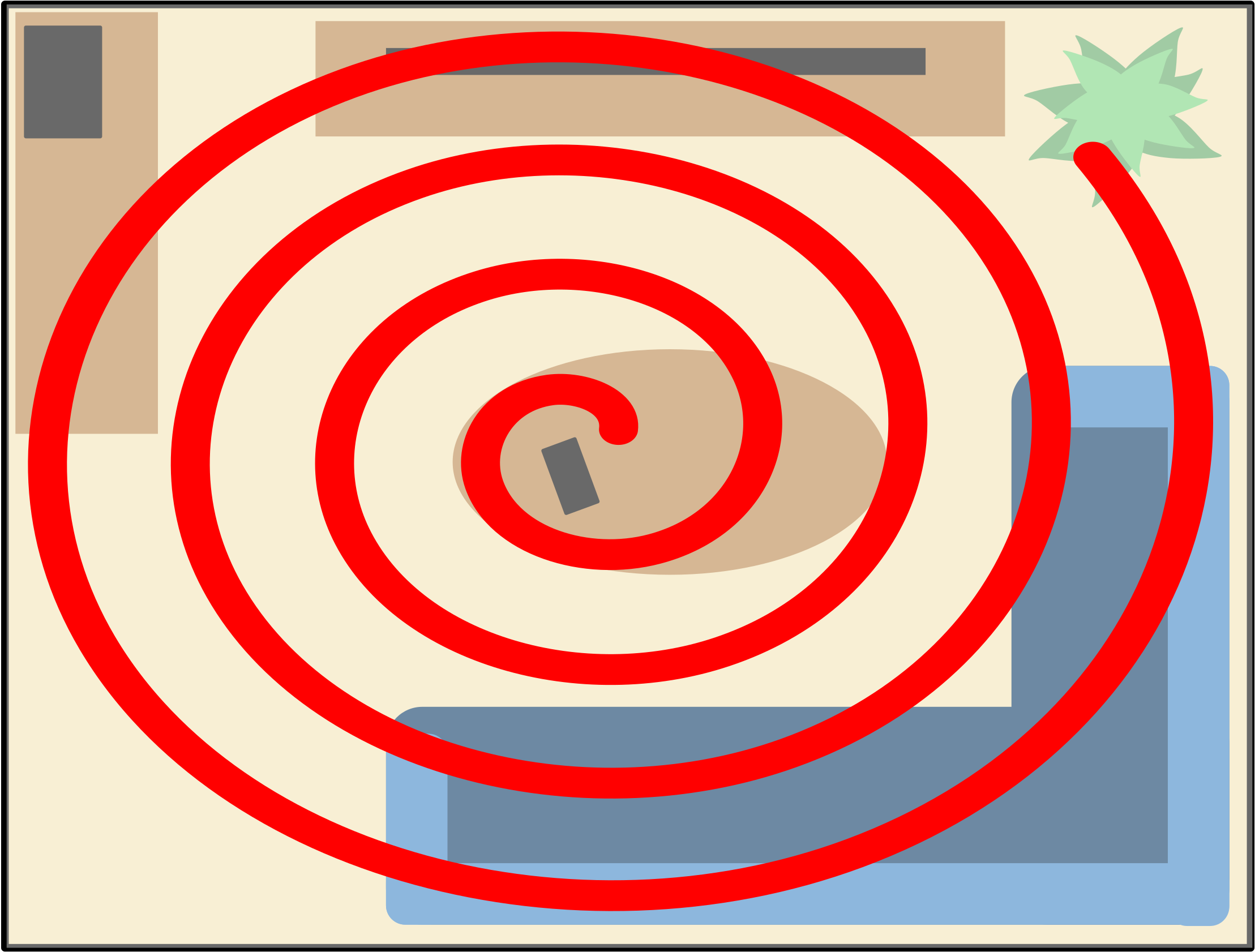 Spiral Search Pattern Clip Arts - Spiral Crime Scene Search Patterns - Png Download (2400x1878), Png Download