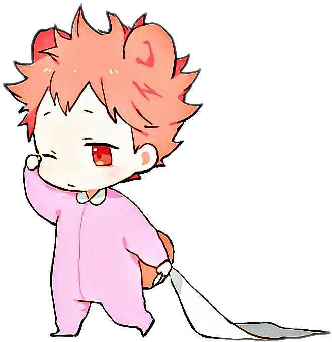 Ddlb Ddlg Kawaii Chibi Naptime Little Daddy Cute Sleepy - Kawaii Hinata Chibi Haikyuu Clipart (660x680), Png Download