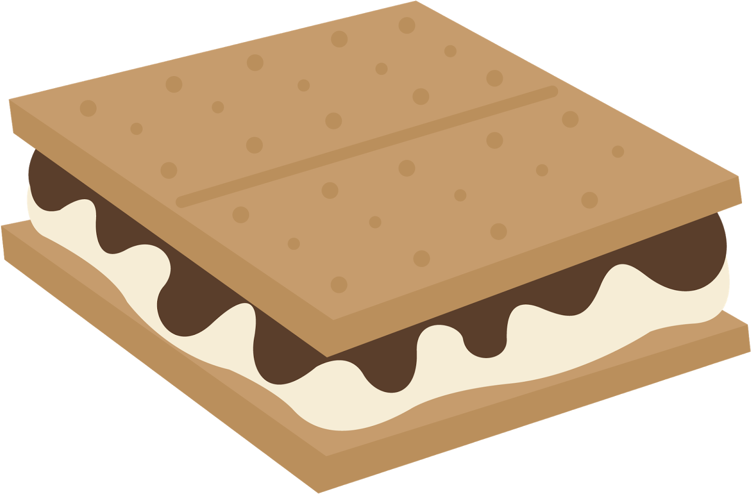 Smores Clipart No Background - Smore Clipart - Png Download (1500x987), Png Download