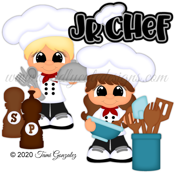 Jr Chefs - Cartoon Clipart (600x600), Png Download