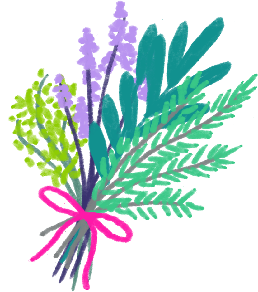 Lavender Clipart (1000x1000), Png Download