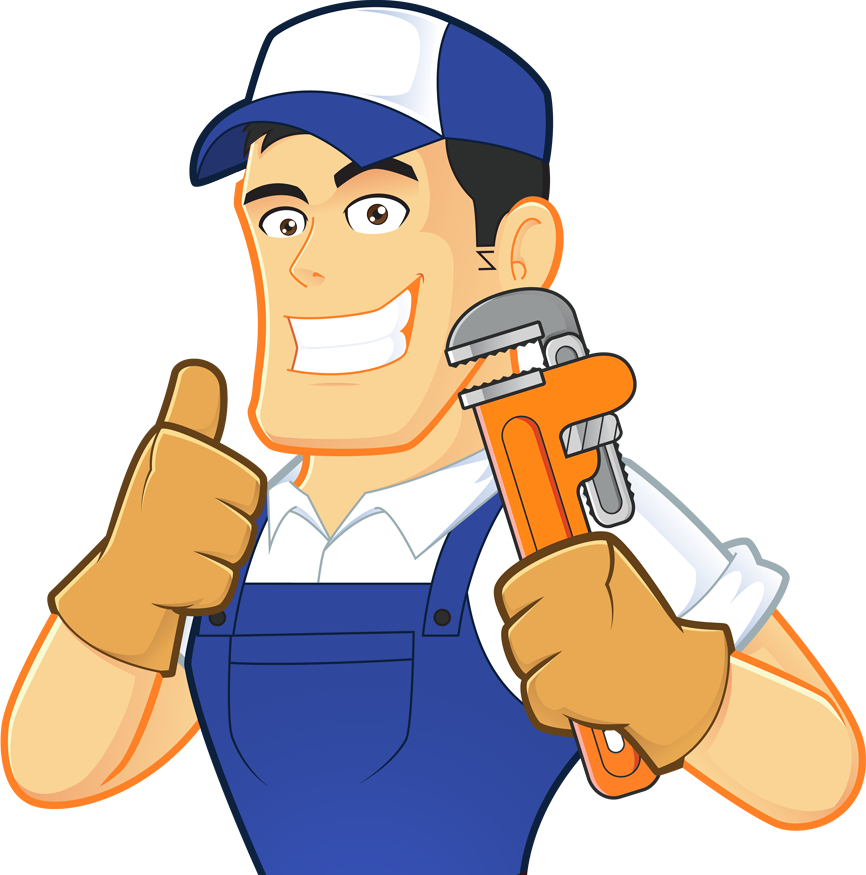 Handyman Clipart Maintenance Guy, Handyman Maintenance - Repair Maintenance Man Cartoon - Png Download (866x875), Png Download