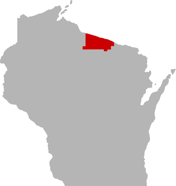 Wisconsin Map Vector Clipart (568x599), Png Download