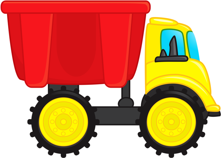 Truck Toy Clip Art - Png Download (800x627), Png Download