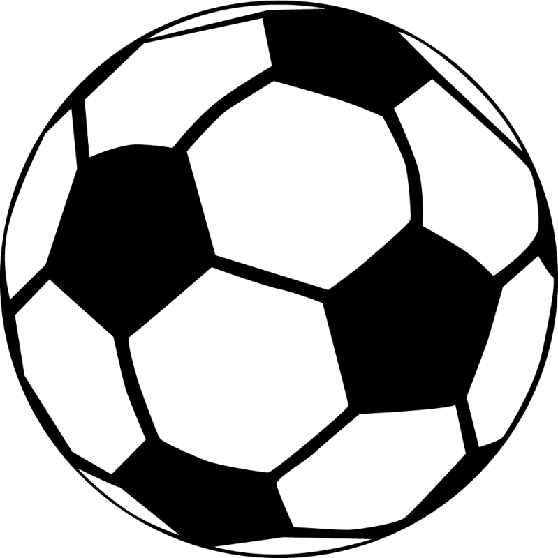 Soccer Ball Coloring Car Pictures - Cute Soccer Ball Clipart - Png Download (799x800), Png Download