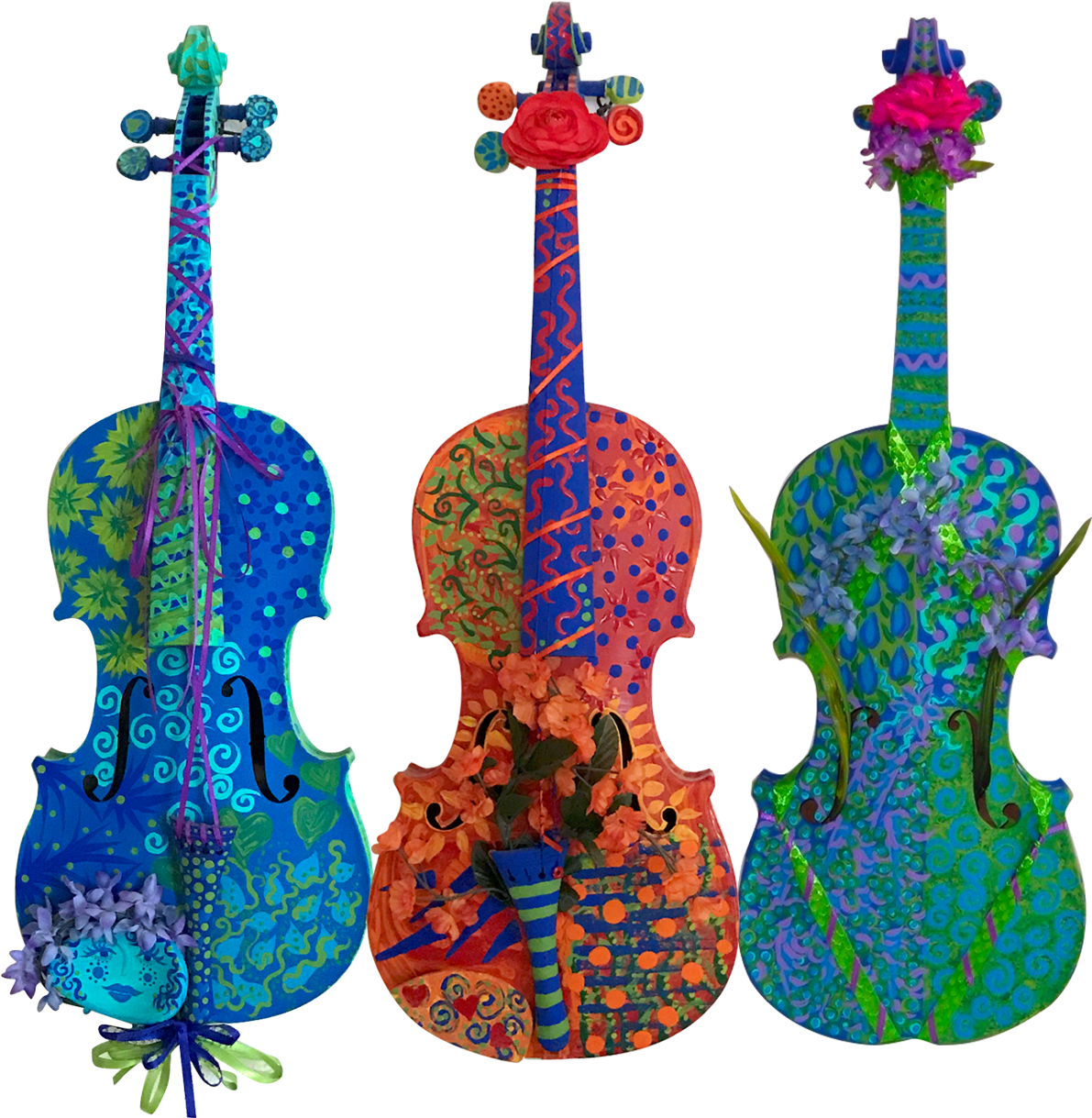 3 Violins - Violon Charles Brugere Clipart (1200x1277), Png Download