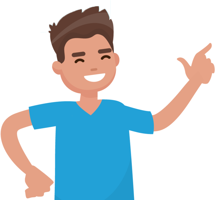 Boy - Cartoon Clipart (743x680), Png Download