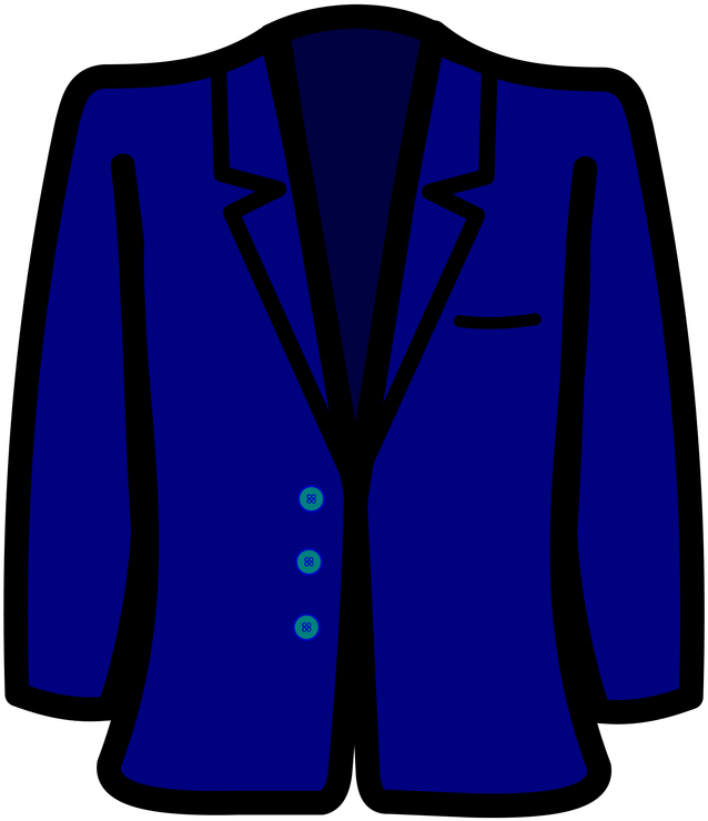 Suit Clipart Blazer - Pocket - Png Download (638x740), Png Download