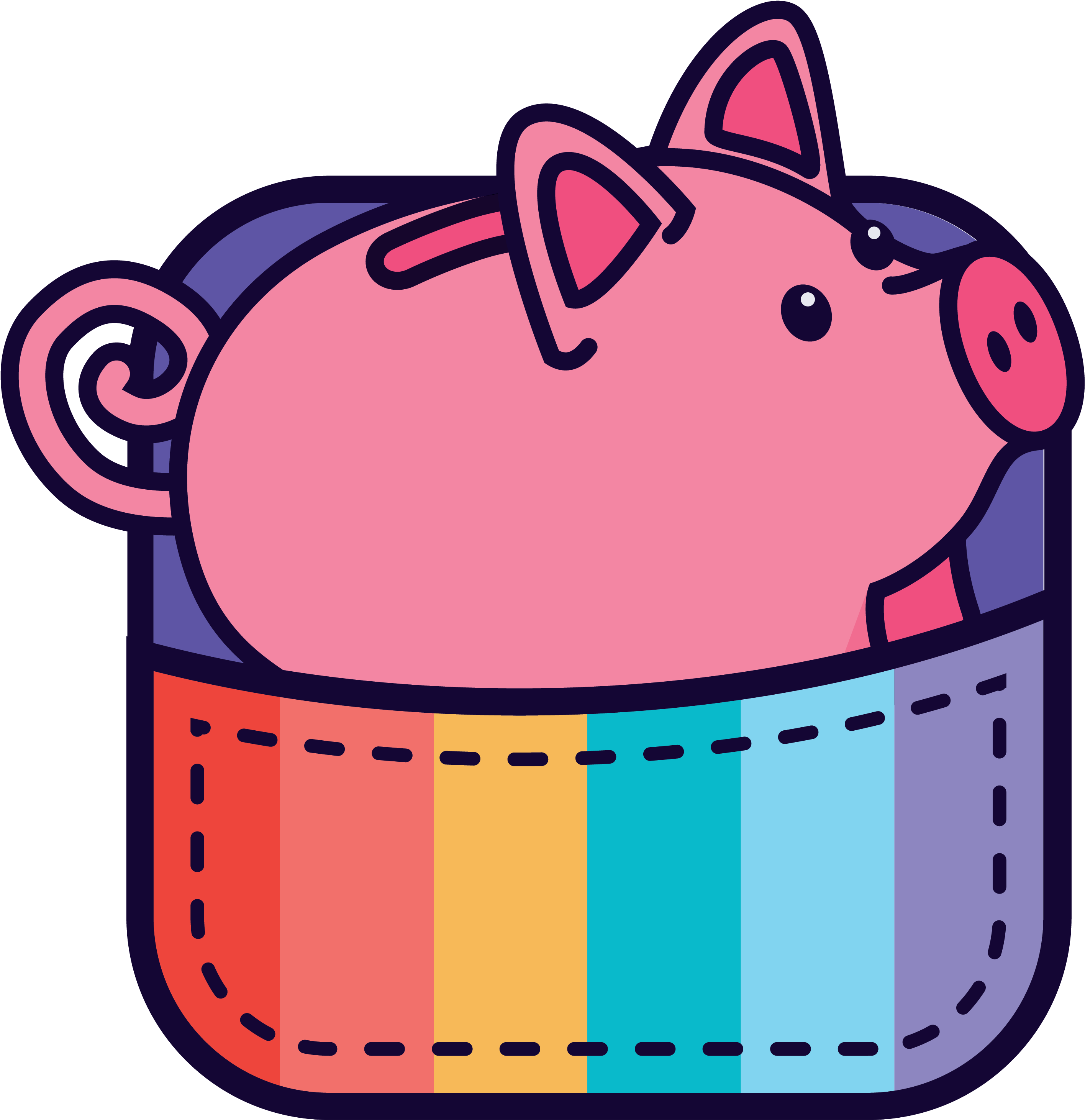 Transparent Pride Clipart - Png Download (2832x2923), Png Download