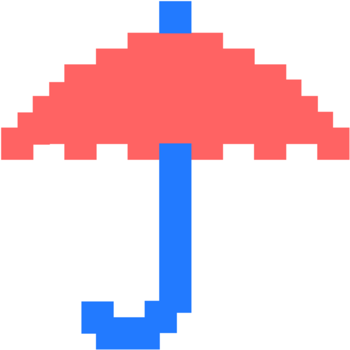 Deadpool Logo Pixel Art Clipart (750x750), Png Download