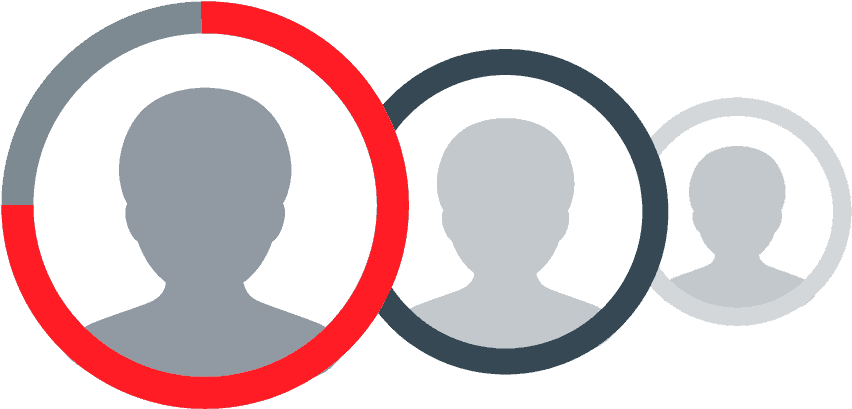 Circle Clipart (1101x501), Png Download