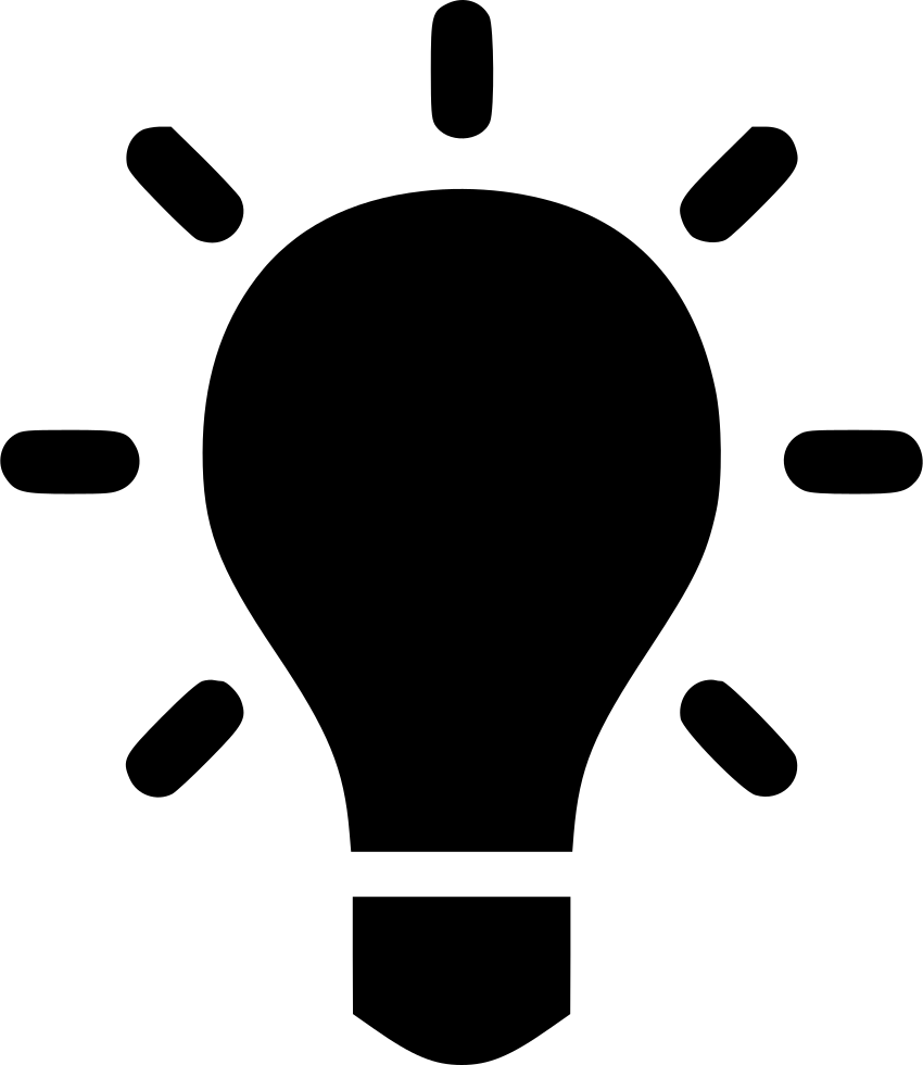Yps Bulb Black Light Light Idea Photo - Transparent Black Light Bulb Clipart (850x980), Png Download
