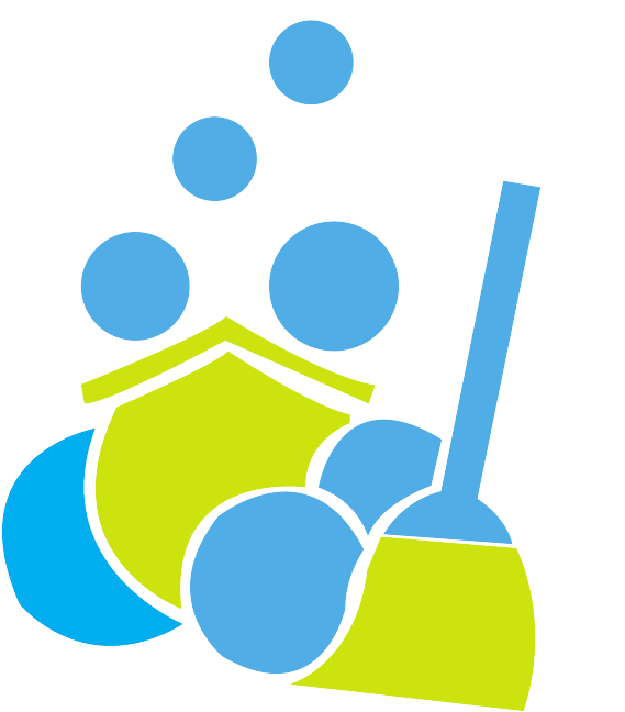 Transparent Cleaning The Kitchen Clipart - Cleaning Services Logo Png (569x648), Png Download