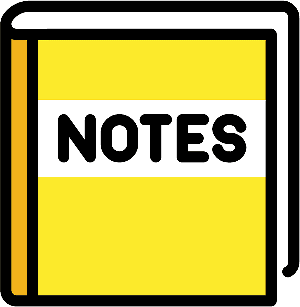 Notebook With Decorative Cover Emoji Clipart - Sign - Png Download (800x800), Png Download