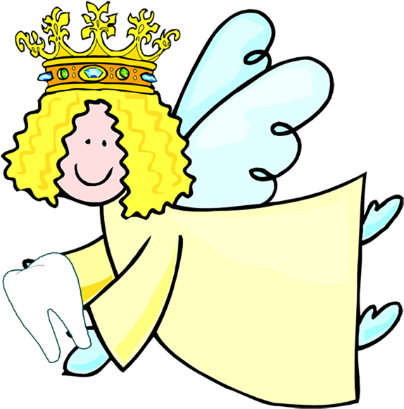 Supporters Clipart Clothes Donation - Angelets De Les Dents - Png Download (600x676), Png Download