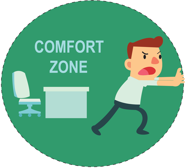 Expand Your Tastes, Experience Life In College - Comfort Zone Logo Png Clipart (600x544), Png Download
