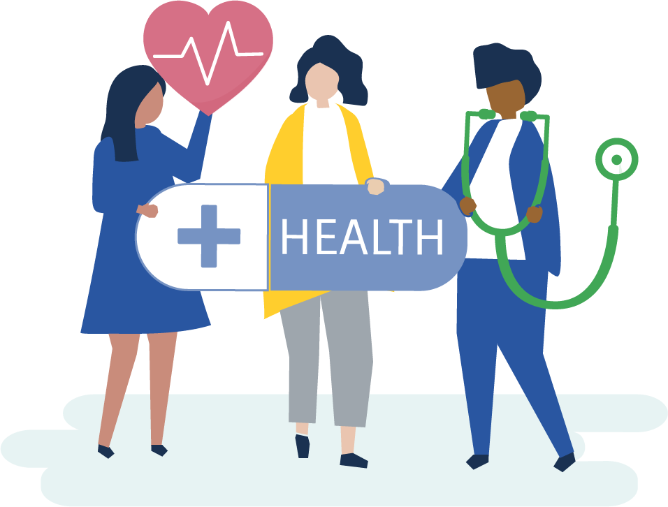 Healthcare Illustration Clipart (956x726), Png Download