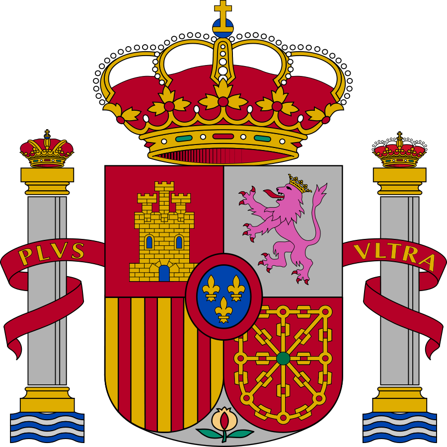 900px-escudo De España - Spain Coat Of Arms Clipart (900x900), Png Download