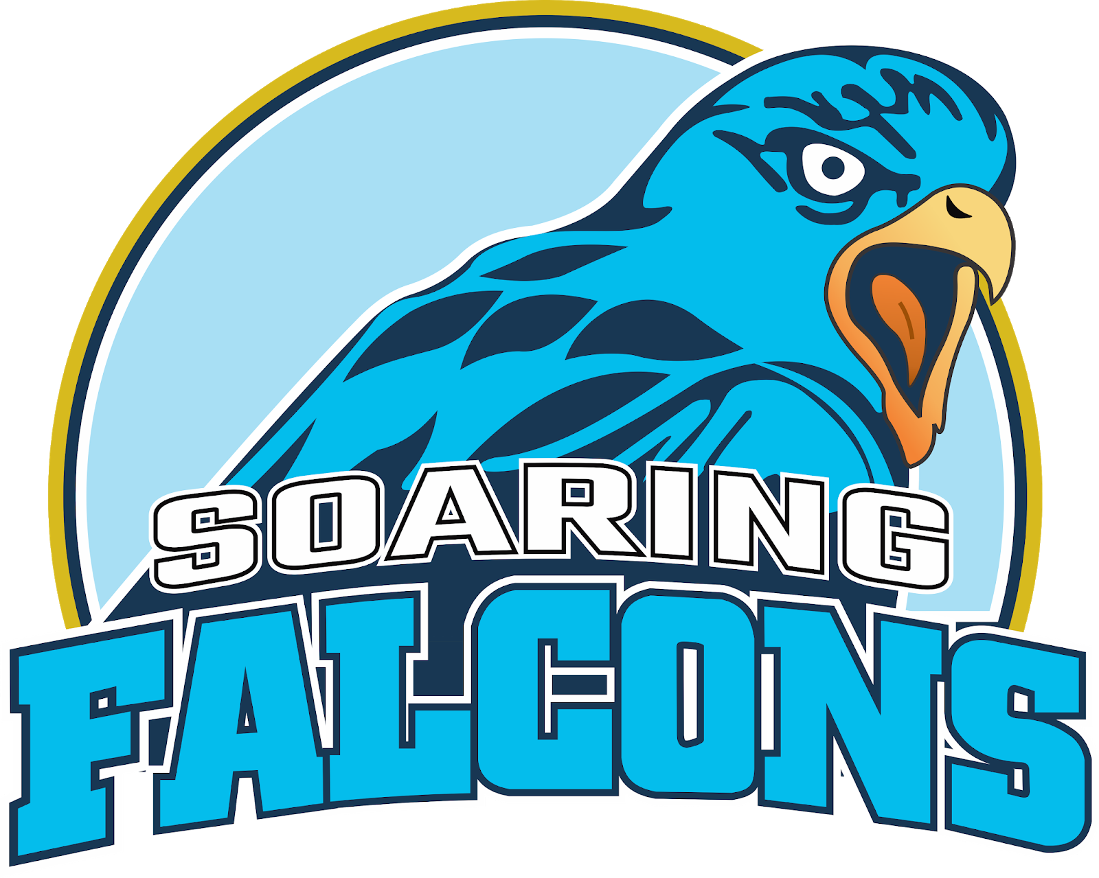 Adamson Soaring Falcons - Adamson University Soaring Falcons Clipart (1600x1279), Png Download