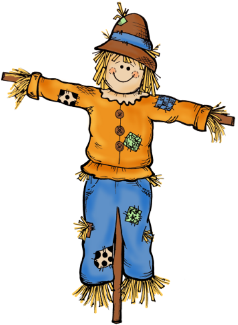 Scarecrow Clipart Png Transparent Png (486x663), Png Download