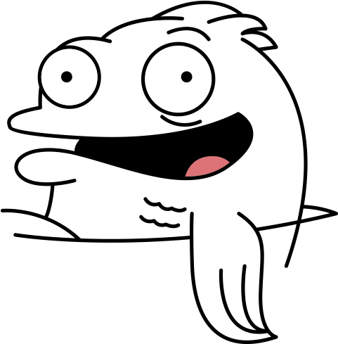 American Dad Drawings Klaus Clipart (1024x569), Png Download