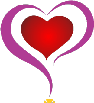 Dark Clipart Purple Heart - Heart - Png Download (640x480), Png Download