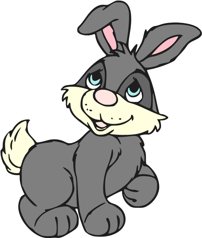 Rabbit Clipart (712x836), Png Download