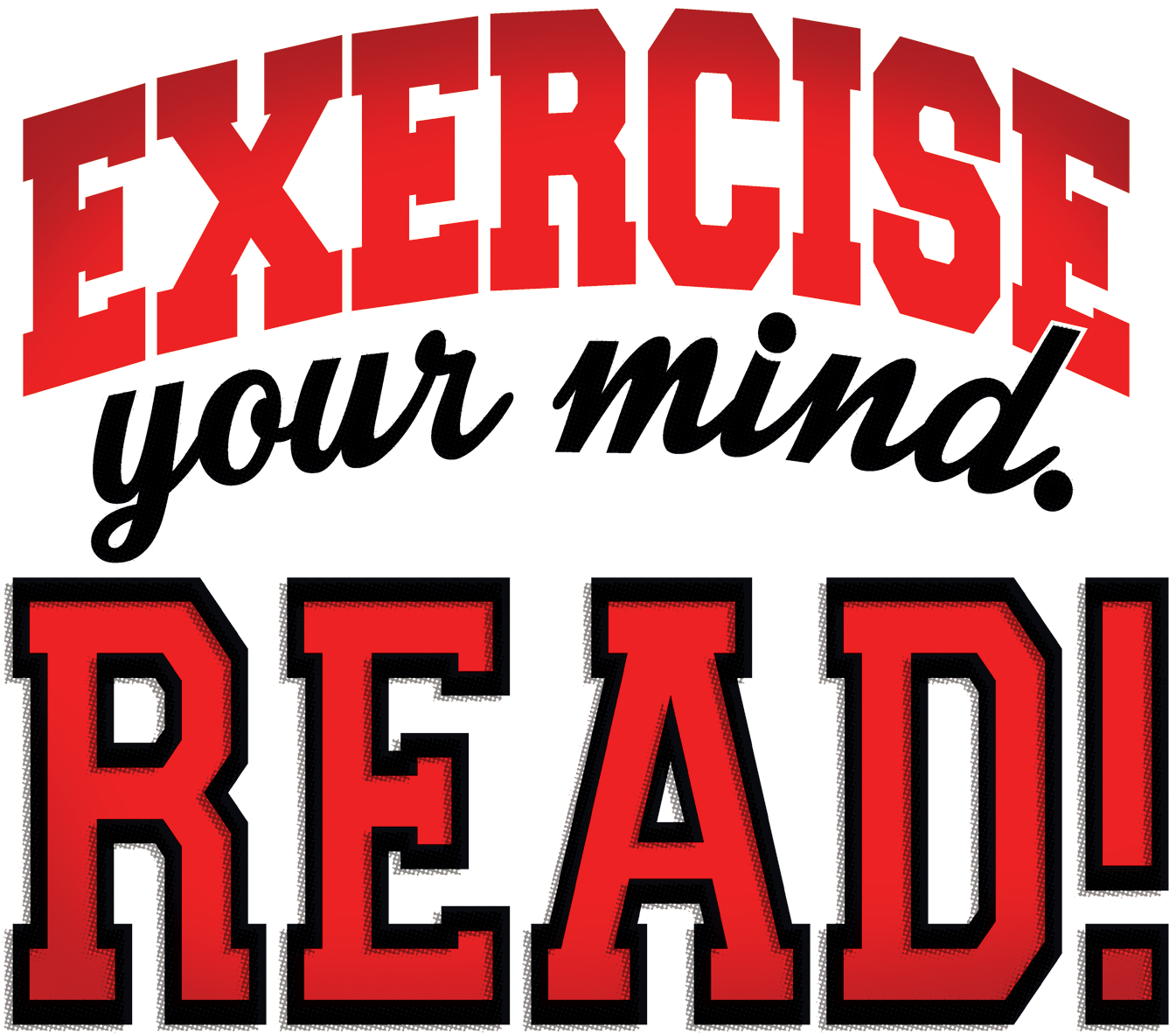 Exercise Your Mind Logo - Slogan About Early Registration Clipart (1402x1258), Png Download