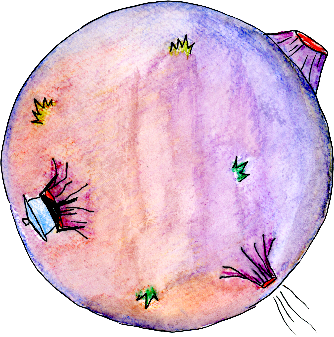 As Each Day Passed I Would Learn, In Our Talk, Something - Planet Of Little Prince Clipart (1333x1346), Png Download