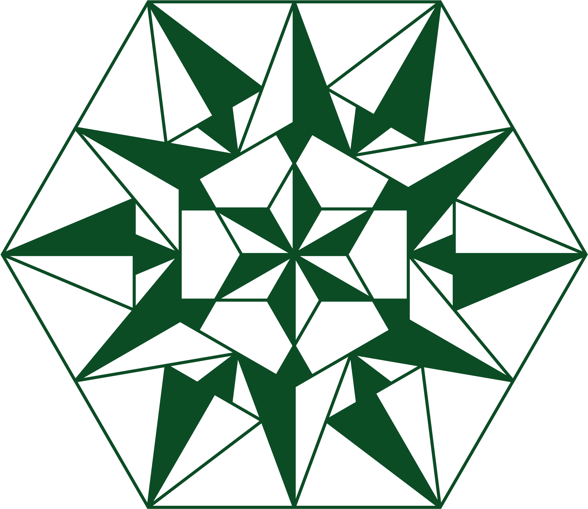 Evergreen Quilters - Triangle Clipart (2000x2000), Png Download